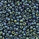 Miyuki seed beads 8/0 - Metallic iris gunmetal 8-456